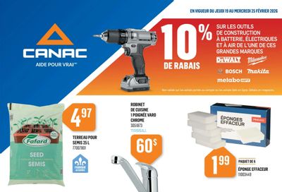 Canac Flyer February 19 to 25