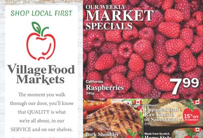 Village Food Markets Flyer February 18 to 24