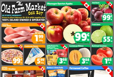 The Old Farm Market (Victoria) Flyer February 19 to 25