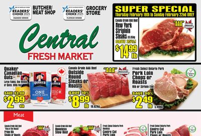 Central Fresh Market Flyer February 19 to 26