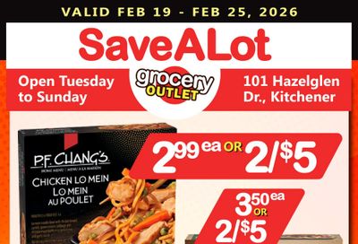 SaveALot Grocery Outlet Flyer February 19 to 25