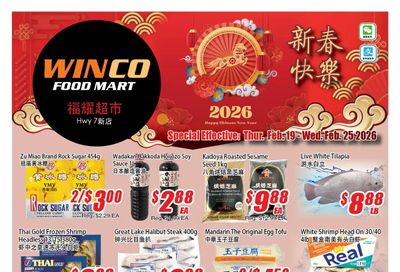 WinCo Food Mart (HWY 7) Flyer February 19 to 25