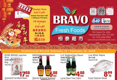 Bravo Fresh Foods Flyer February 13 to 19