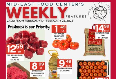 Mid-East Food Centre Flyer February 19 to 25