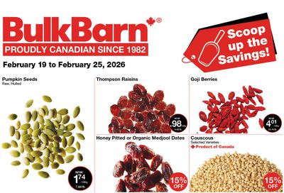 Bulk Barn Flyer February 19 to 25