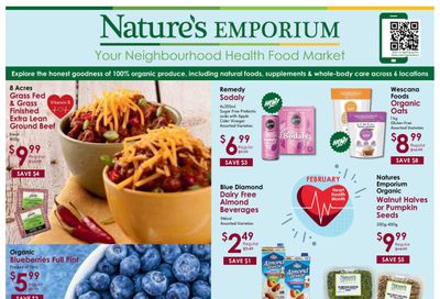 Nature's Emporium Bi-Weekly Flyer February 19 to March 5
