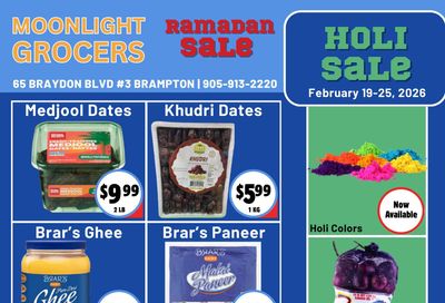 Moonlight Grocers Flyer February 19 to 25