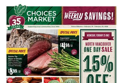 Choices Market Flyer February 19 to 25