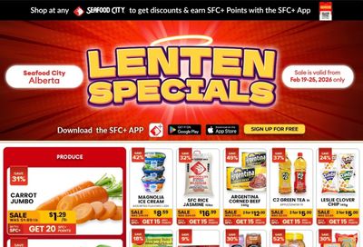 Seafood City Supermarket (AB) Flyer February 19 to 25