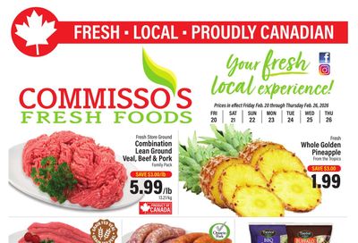 Commisso's Fresh Foods Flyer February 20 to 26