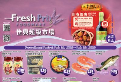 FreshPro Foodmart (Richmond Hill) Flyer February 20 to 26