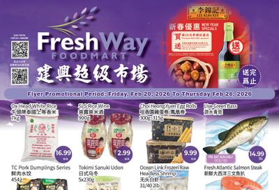 FreshWay Foodmart Flyer February 20 to 26