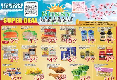 Sunny Foodmart (Etobicoke) Flyer February 20 to 26