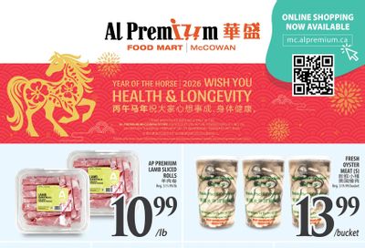Al Premium Food Mart (McCowan) Flyer February 19 to 25