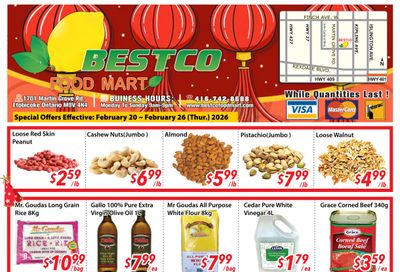 BestCo Food Mart (Etobicoke) Flyer February 20 to 26
