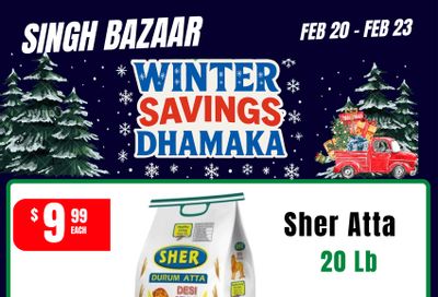 Singh Bazaar Flyer February 20 to 23