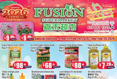 Fusion Supermarket (Scarborough) Flyer February 20 to 26