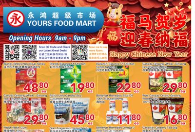 Yours Food Mart Flyer February 20 to 26