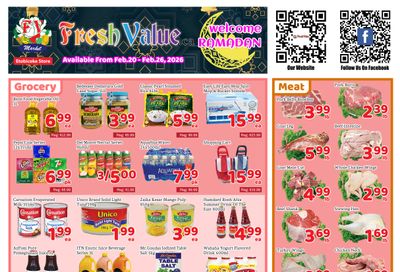 Fresh Value (Etobicoke) Flyer February 20 to 26