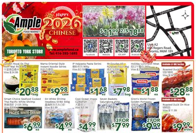 Ample Food Market (North York) Flyer February 20 to 26