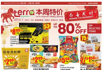 Terra Foodmart Flyer February 20 to 26