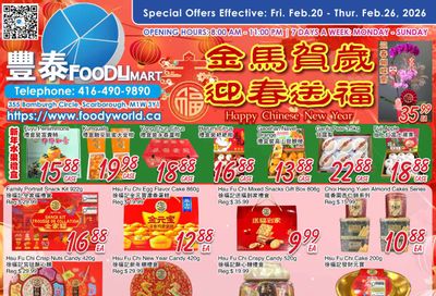 FoodyMart (Warden) Flyer February 20 to 26