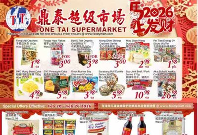 Tone Tai Supermarket Flyer February 20 to 26