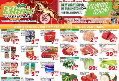 Ethnic Supermarket (Milton) Flyer February 20 to 26