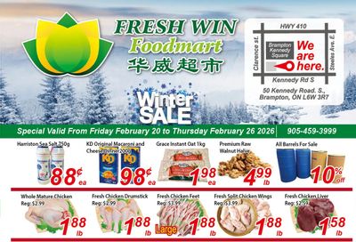 Fresh Win Foodmart Flyer February 20 to 26