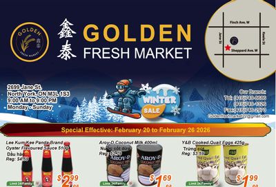 Golden Fresh Market Flyer February 20 to 26
