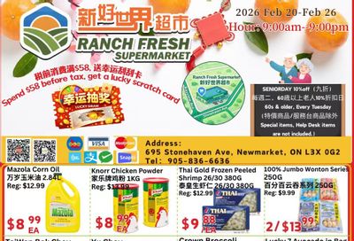 Ranch Fresh Supermarket Flyer February 20 to 26