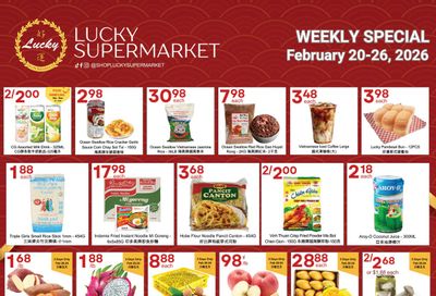 Lucky Supermarket (Edmonton) Flyer February 20 to 26