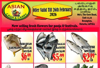 Asian Cash & Carry Flyer February 20 to 26