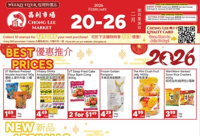 Chong Lee Market Flyer February 20 to 26