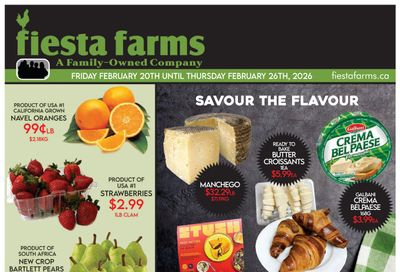 Fiesta Farms Flyer February 20 to 26