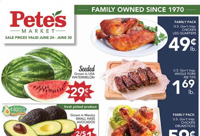 Pete's Fresh Market Weekly Ad & Flyer June 24 to 30