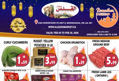 Al-Quds Supermarket Flyer February 20 to 26