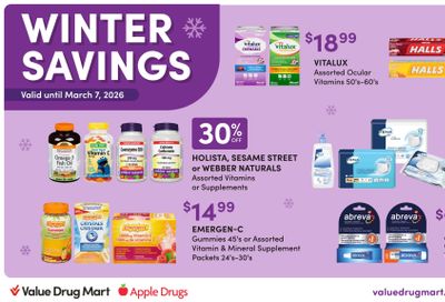 Apple Drugs Flyer February 22 to March 7