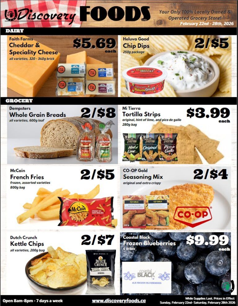 Discovery Foods Flyer February 22 to 28