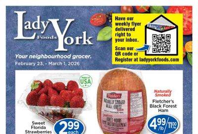 Lady York Foods Flyer February 23 to March 1