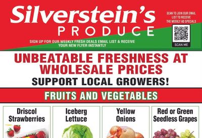 Silverstein's Produce Flyer February 24 to 28