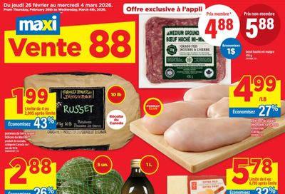 Maxi Flyer February 26 to March 4