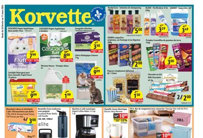 Korvette Flyer February 26 to March 11