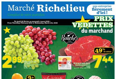 Marche Richelieu Flyer February 26 to March 4