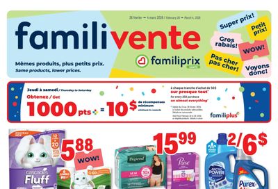 Familiprix Sante Flyer February 26 to March 4