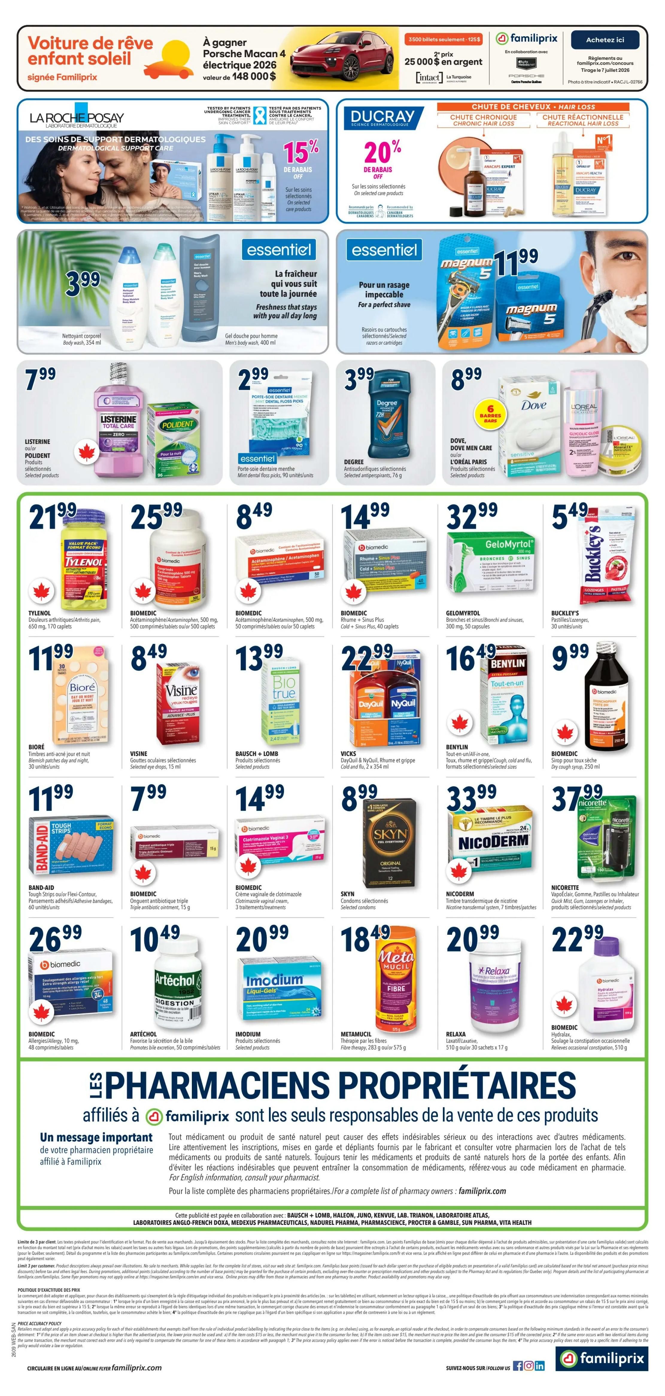 Familiprix Sante Flyer February 26 to March 4
