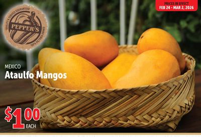 Pepper's Foods Flyer February 24 to March 2