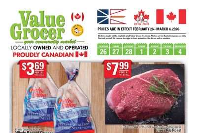 Value Grocer Flyer February 26 to March 4