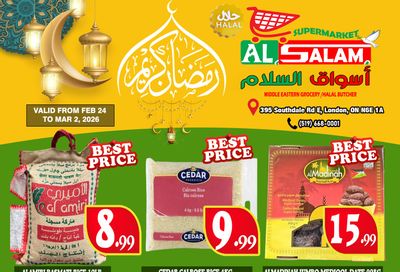 Al-Salam Supermarket Flyer February 24 to March 2