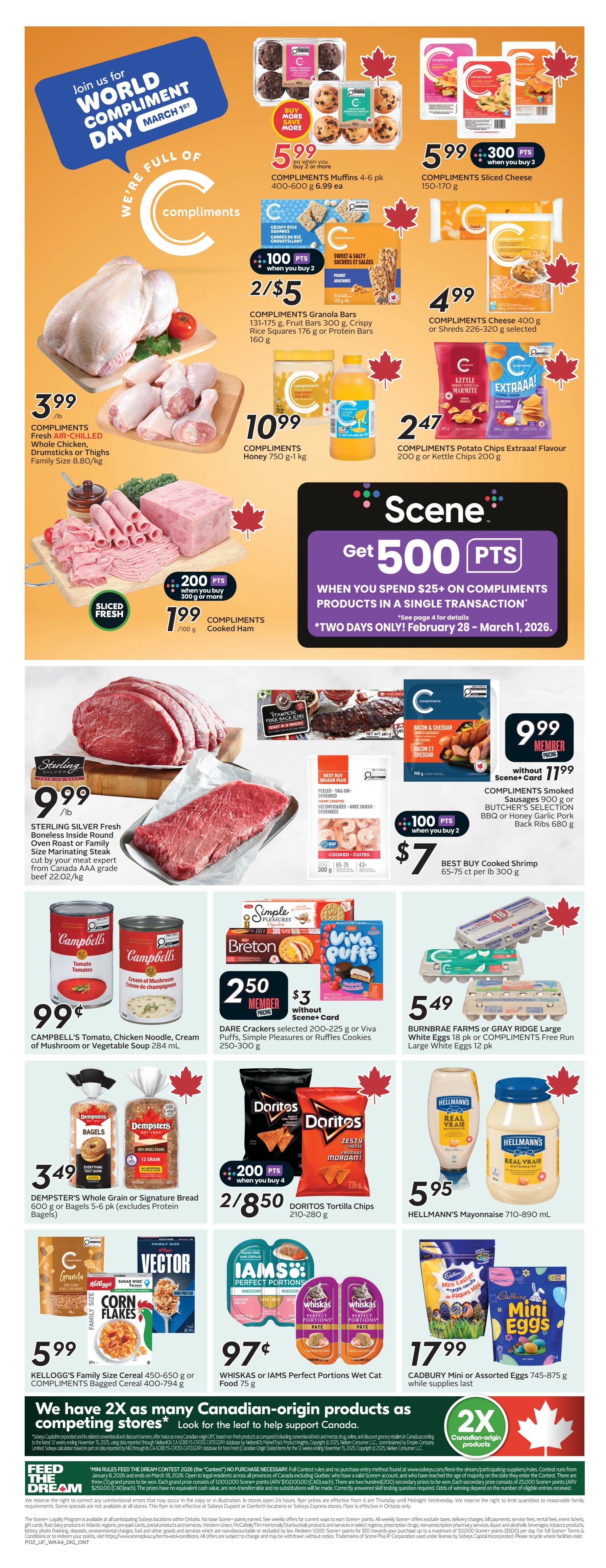 Sobeys Urban Fresh Flyer February 26 to March 4